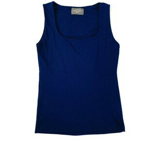 Zara Navy Blue Tank Top “Basic T-Shirt” Size L